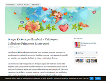 Tablet Screenshot of abbigliamentobambinionline.com